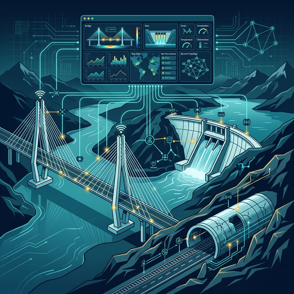 IoT in Civil Engineering: Bridge, Dam & Tunnel Monitoring Explained